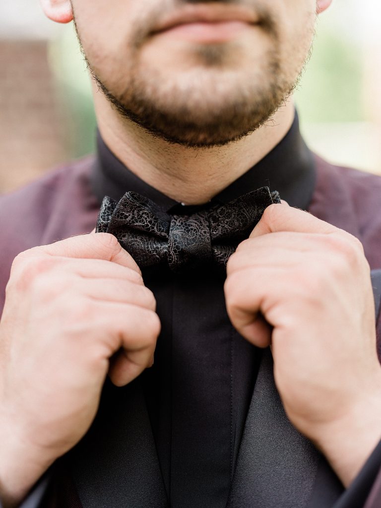 Boho Maroon & Peach MuseumLab Wedding | Burgh Brides | Frank Vilsack Photography