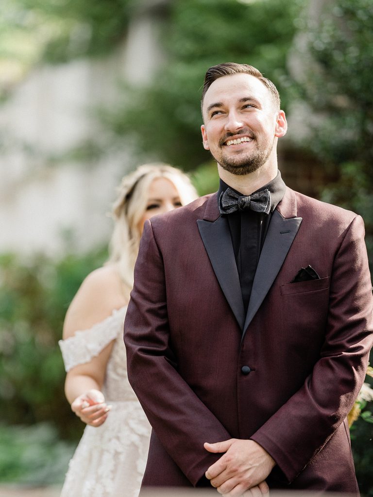 Boho Maroon & Peach MuseumLab Wedding | Burgh Brides | Frank Vilsack Photography