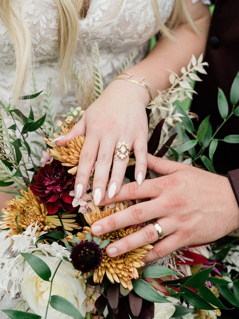 Boho Maroon & Peach MuseumLab Wedding | Burgh Brides | Frank Vilsack Photography
