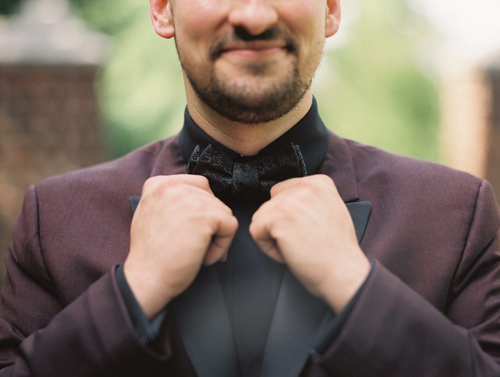 Boho Maroon & Peach MuseumLab Wedding | Burgh Brides | Frank Vilsack Photography