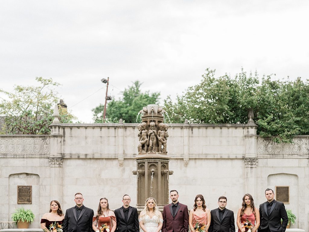 Boho Maroon & Peach MuseumLab Wedding | Burgh Brides | Frank Vilsack Photography
