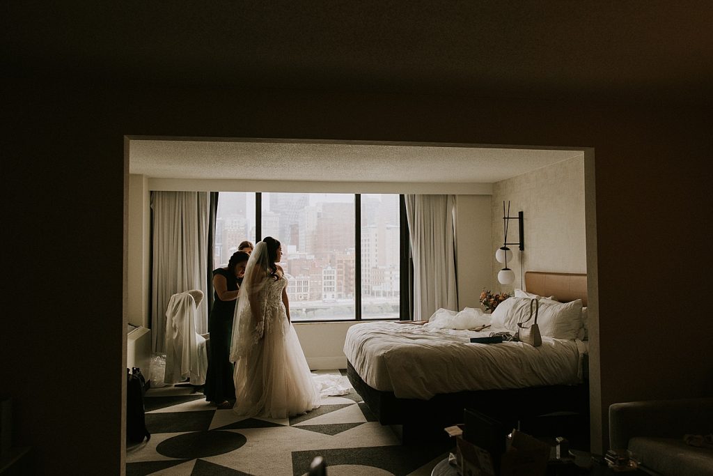 Intimate Courthouse Wedding & Cafe du Jour Reception | Burgh Brides | All Heart Photo