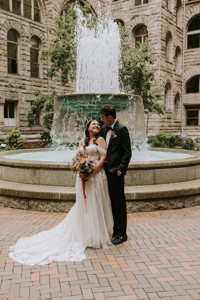 Intimate Courthouse Wedding & Cafe du Jour Reception | Burgh Brides | All Heart Photo