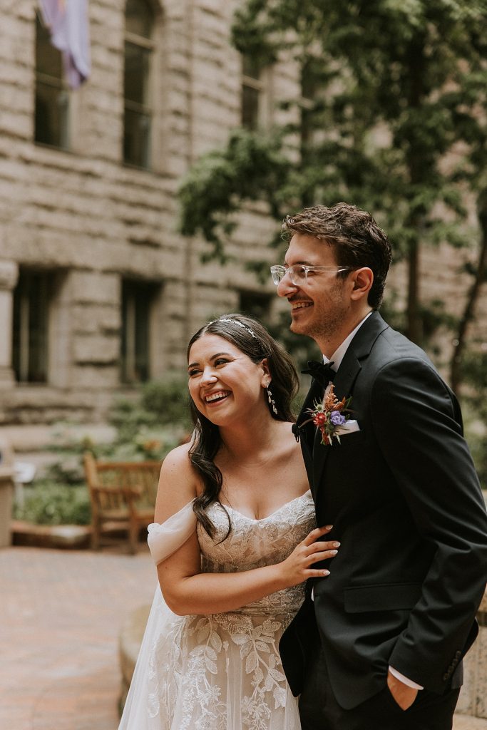 Intimate Courthouse Wedding & Cafe du Jour Reception | Burgh Brides | All Heart Photo
