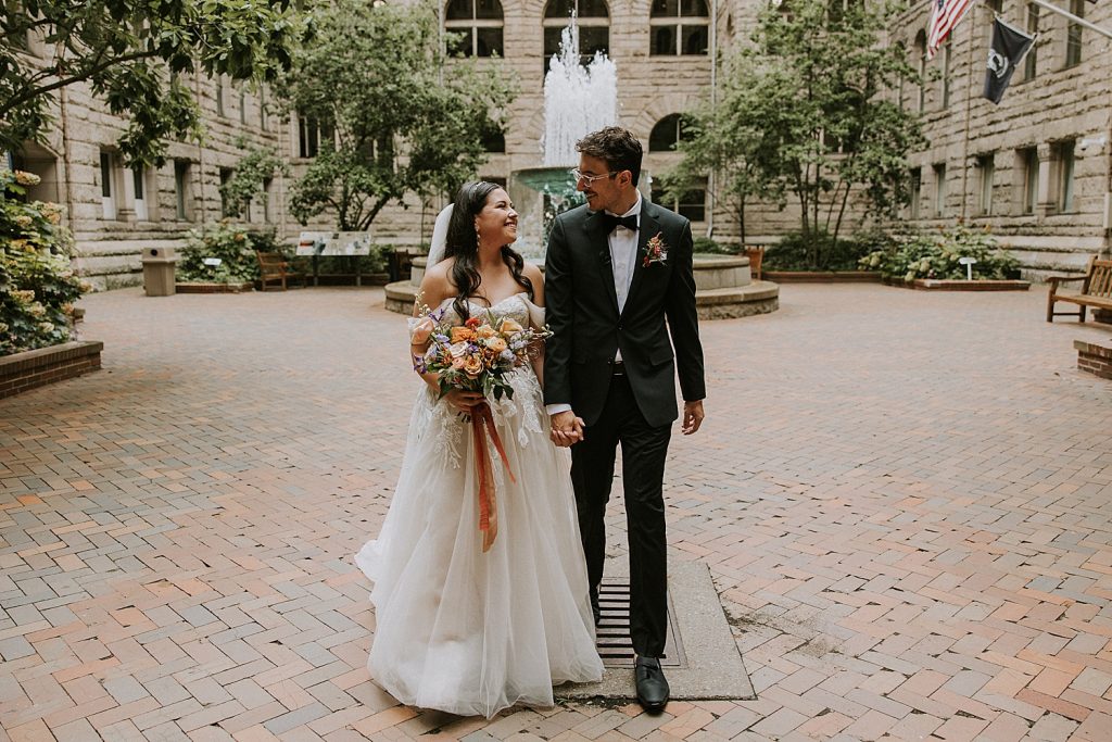 Intimate Courthouse Wedding & Cafe du Jour Reception | Burgh Brides | All Heart Photo