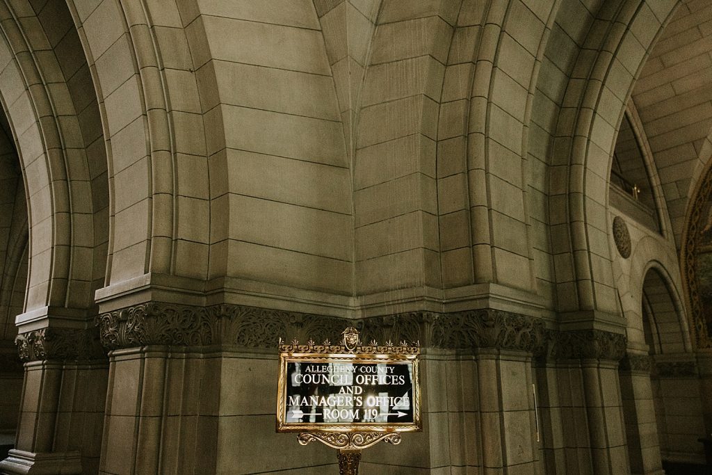 Intimate Courthouse Wedding & Cafe du Jour Reception | Burgh Brides | All Heart Photo