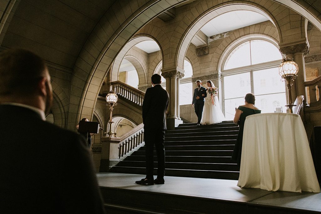 Intimate Courthouse Wedding & Cafe du Jour Reception | Burgh Brides | All Heart Photo