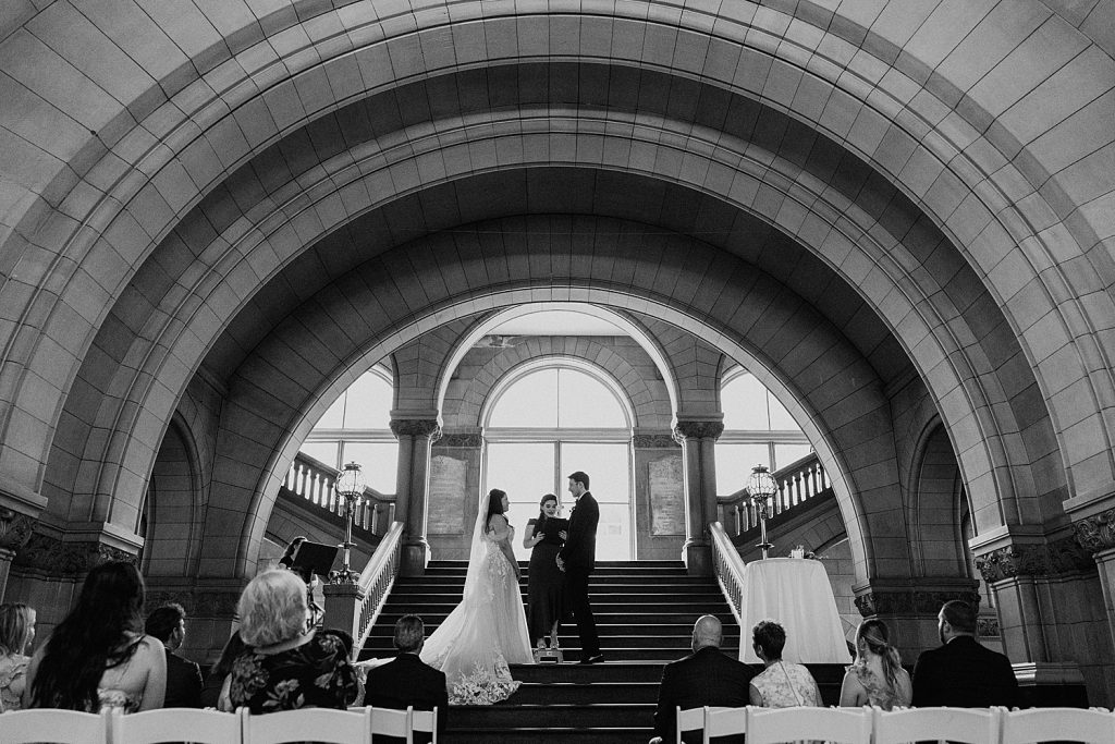 Intimate Courthouse Wedding & Cafe du Jour Reception | Burgh Brides | All Heart Photo