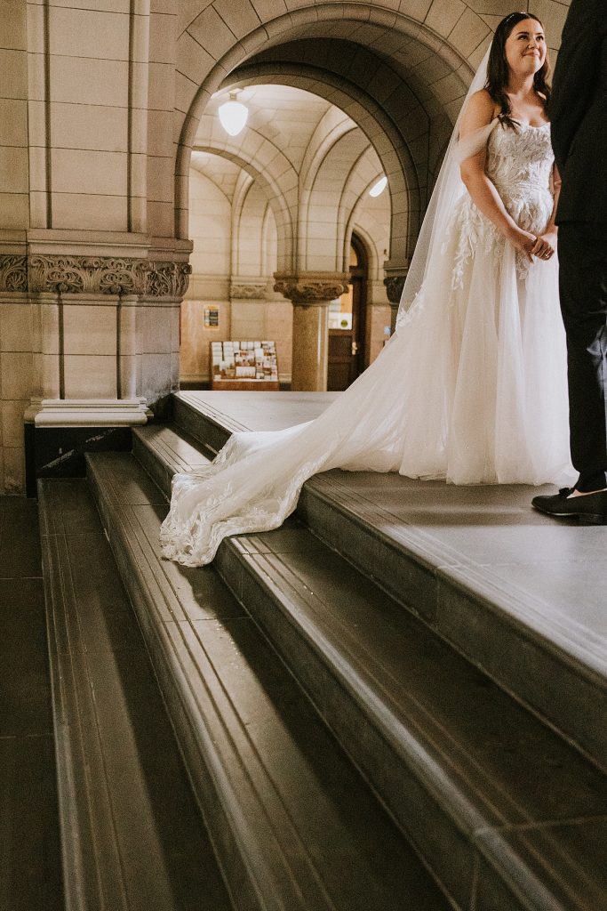 Intimate Courthouse Wedding & Cafe du Jour Reception | Burgh Brides | All Heart Photo