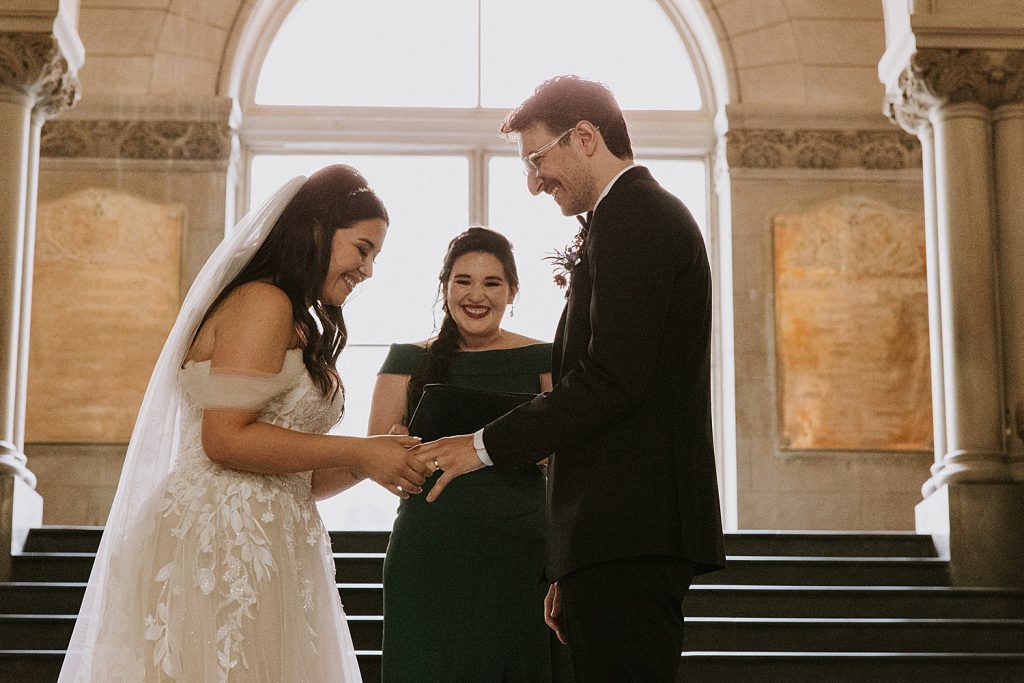 Intimate Courthouse Wedding & Cafe du Jour Reception | Burgh Brides | All Heart Photo