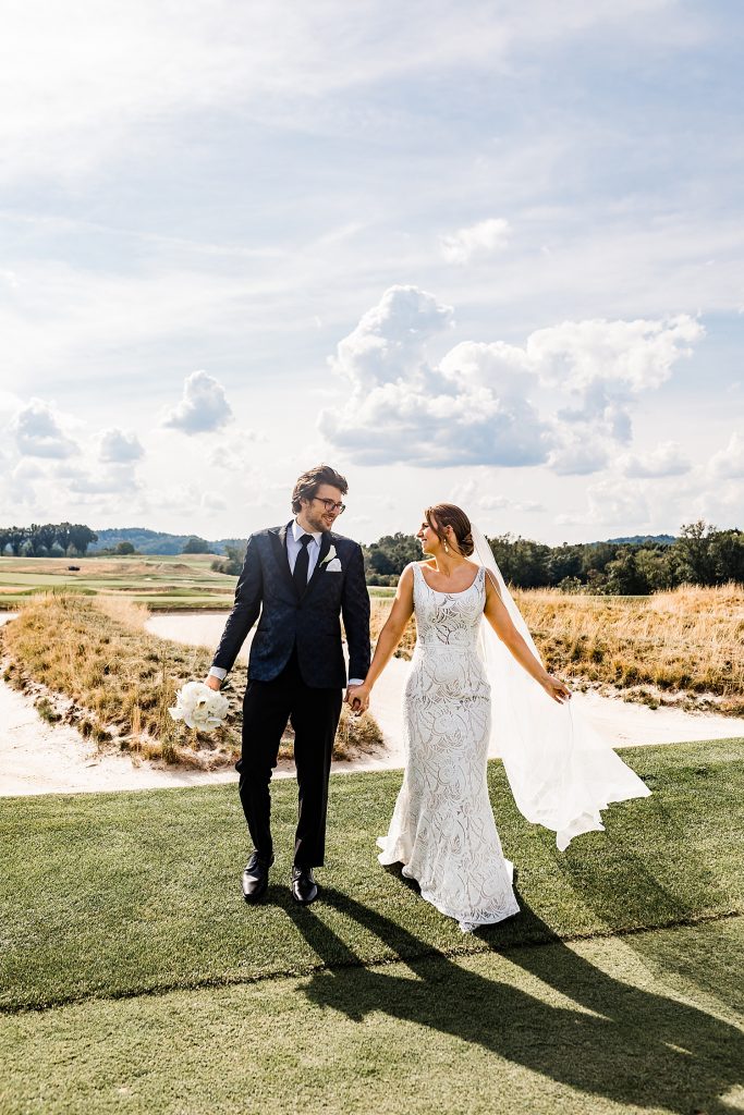 Amalfi Coast Inspired Wedding at Oakmont Country Club | Burgh Brides