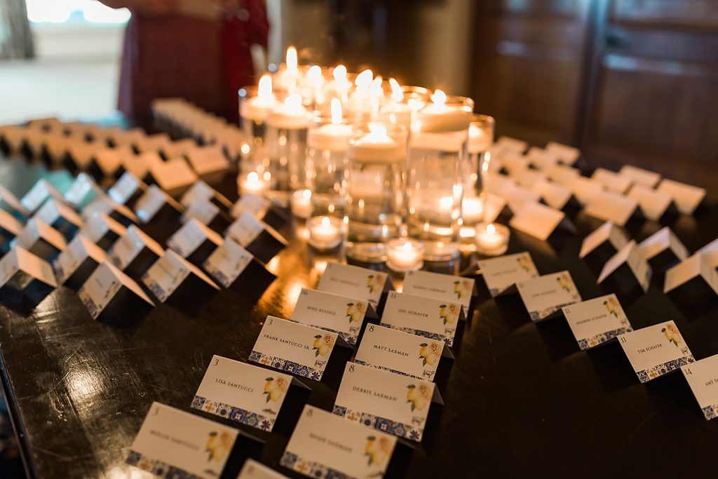 Amalfi Coast Inspired Wedding at Oakmont Country Club | Burgh Brides