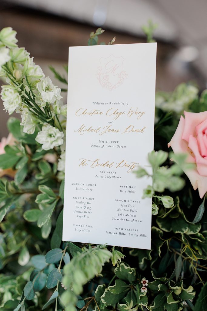 Floral Inspired Pittsburgh Botanic Garden Wedding | Burgh Brides | Alessandra Lee Photography
