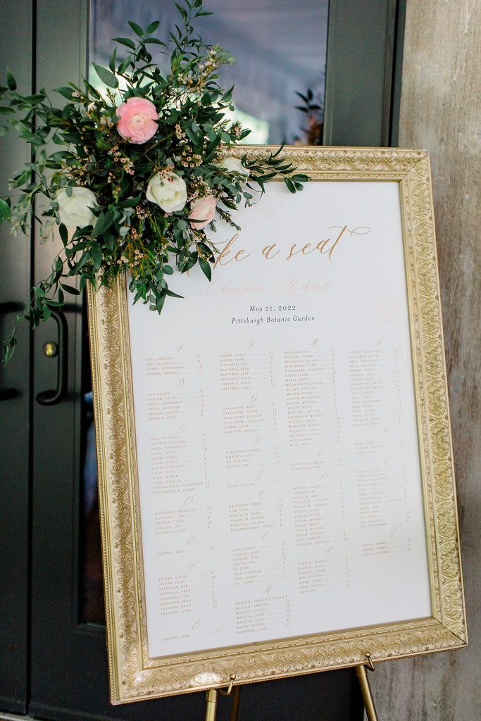 Floral Inspired Pittsburgh Botanic Garden Wedding | Burgh Brides | Alessandra Lee Photography