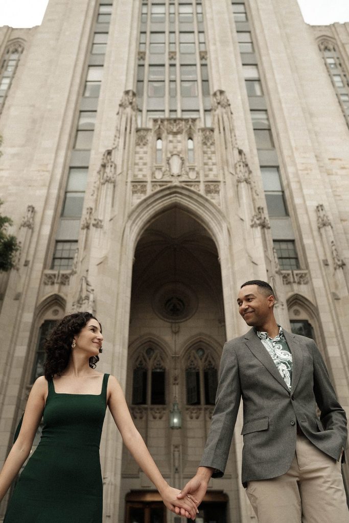 Dobra Tea House Engagement Session | Burgh Brides | We Are The Richards
