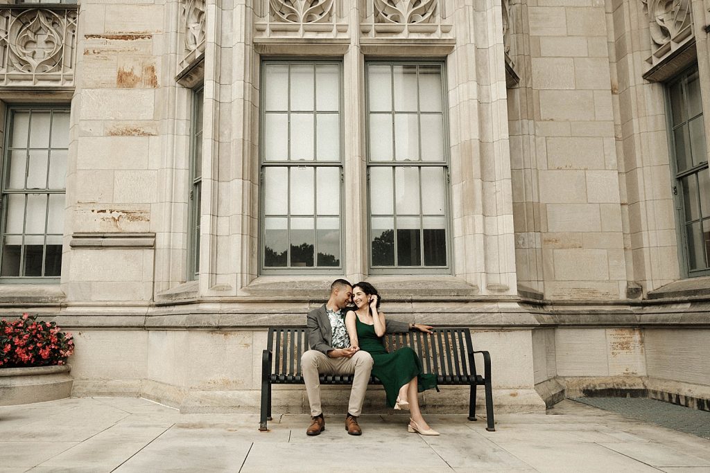 Dobra Tea House Engagement Session | Burgh Brides | We Are The Richards