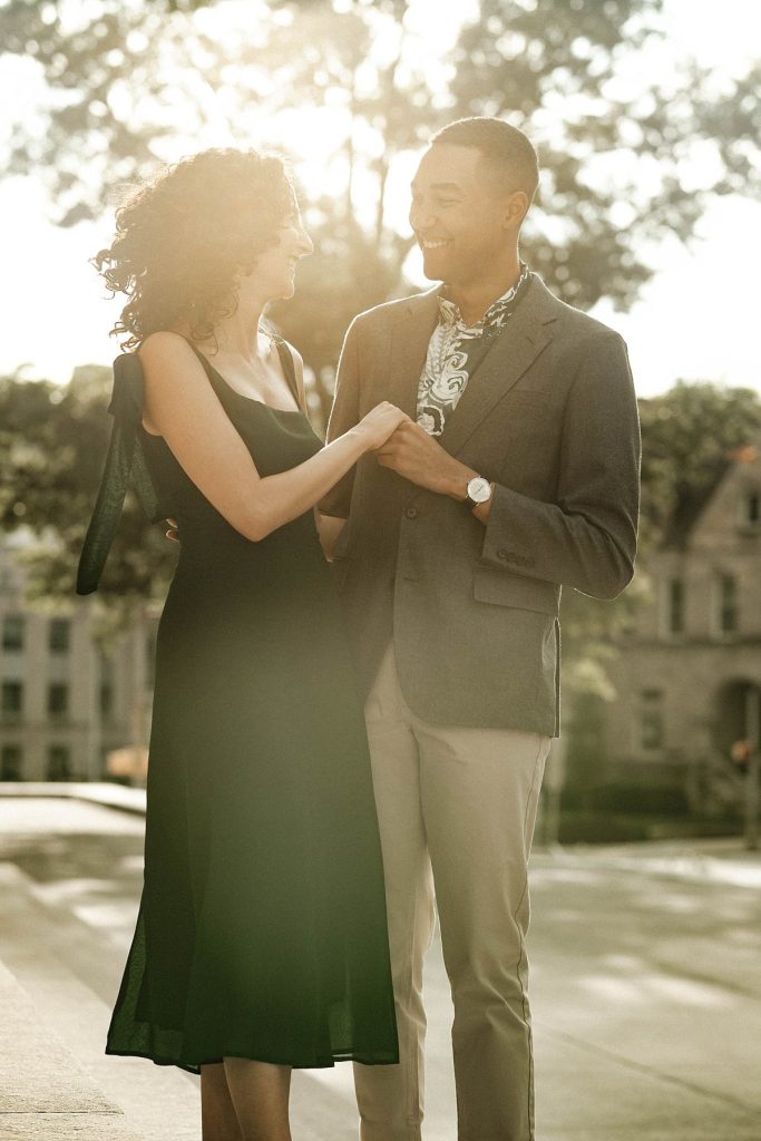 Dobra Tea House Engagement Session | Burgh Brides | We Are The Richards