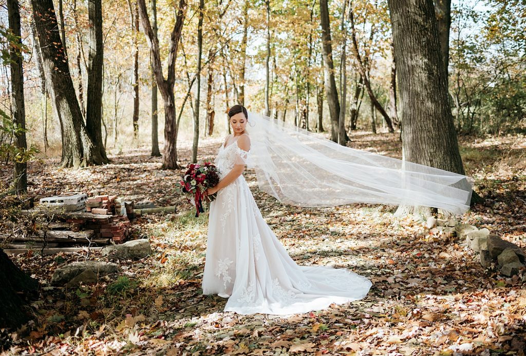Dusty Blue & Berry Wedding at the Butler Country Club | Burgh Brides | Carly K Photography