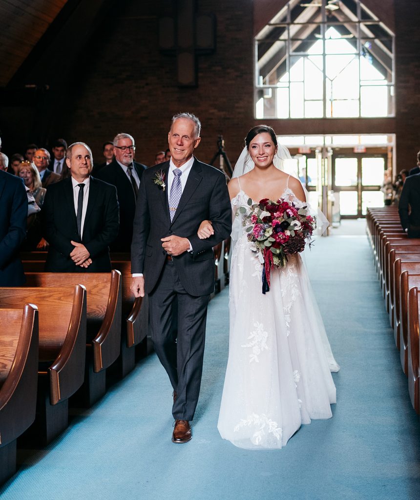 Dusty Blue & Berry Wedding at the Butler Country Club | Burgh Brides | Carly K Photography