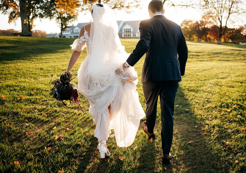 Dusty Blue & Berry Wedding at the Butler Country Club | Burgh Brides | Carly K Photography