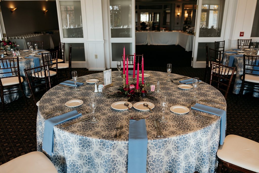Dusty Blue & Berry Wedding at the Butler Country Club | Burgh Brides | Carly K Photography
