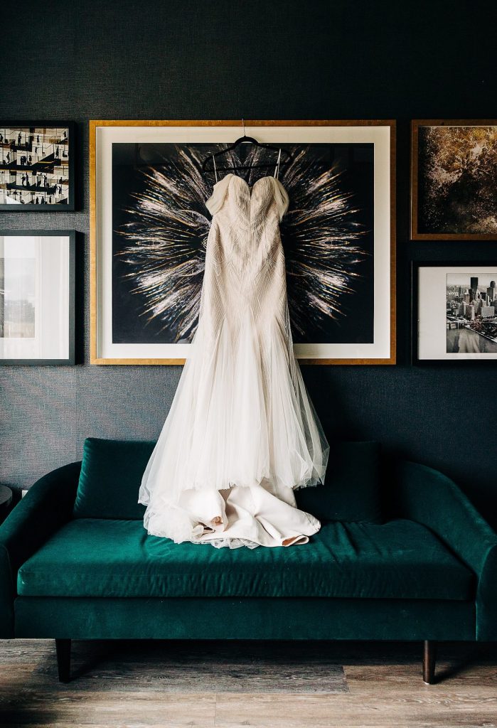 Modern Art Deco Inspired Wedding Styled Shoot | Burgh Brides | Ashley Giffin Photography