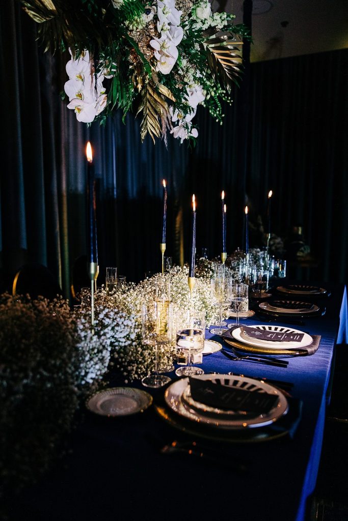 Modern Art Deco Inspired Wedding Styled Shoot | Burgh Brides | Ashley Giffin Photography