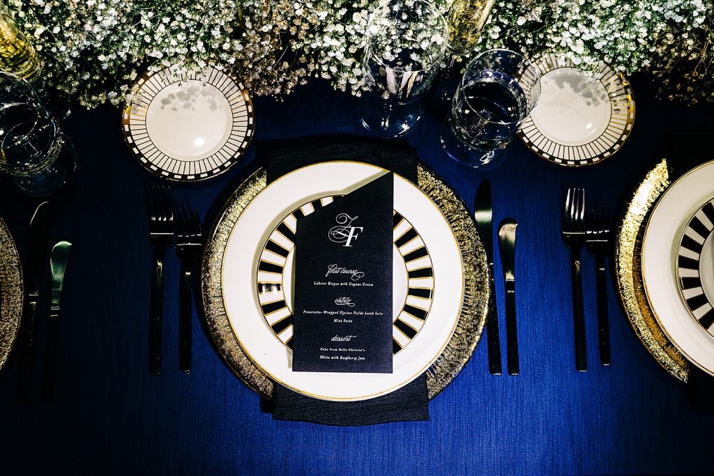 Modern Art Deco Inspired Wedding Styled Shoot | Burgh Brides | Ashley Giffin Photography
